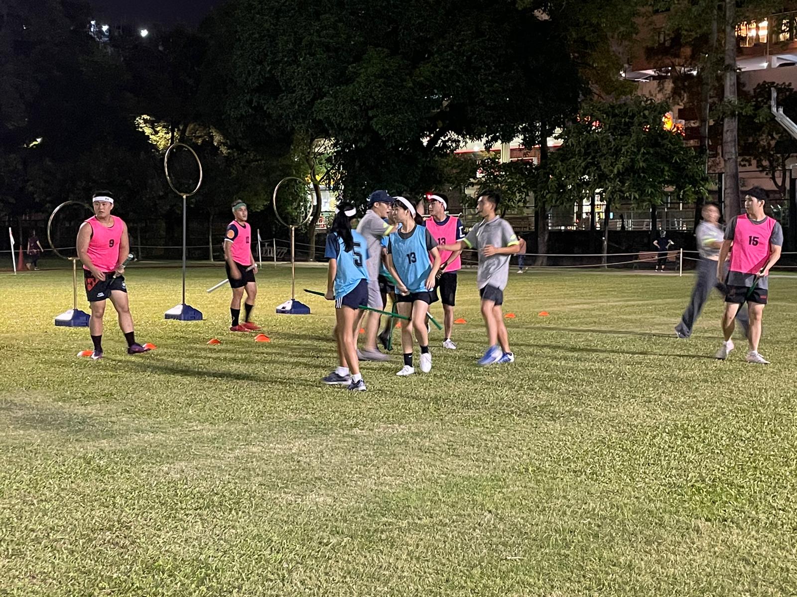 HKQA co-organised Quadball Fun Day with City Rugby Football Club in September 2022