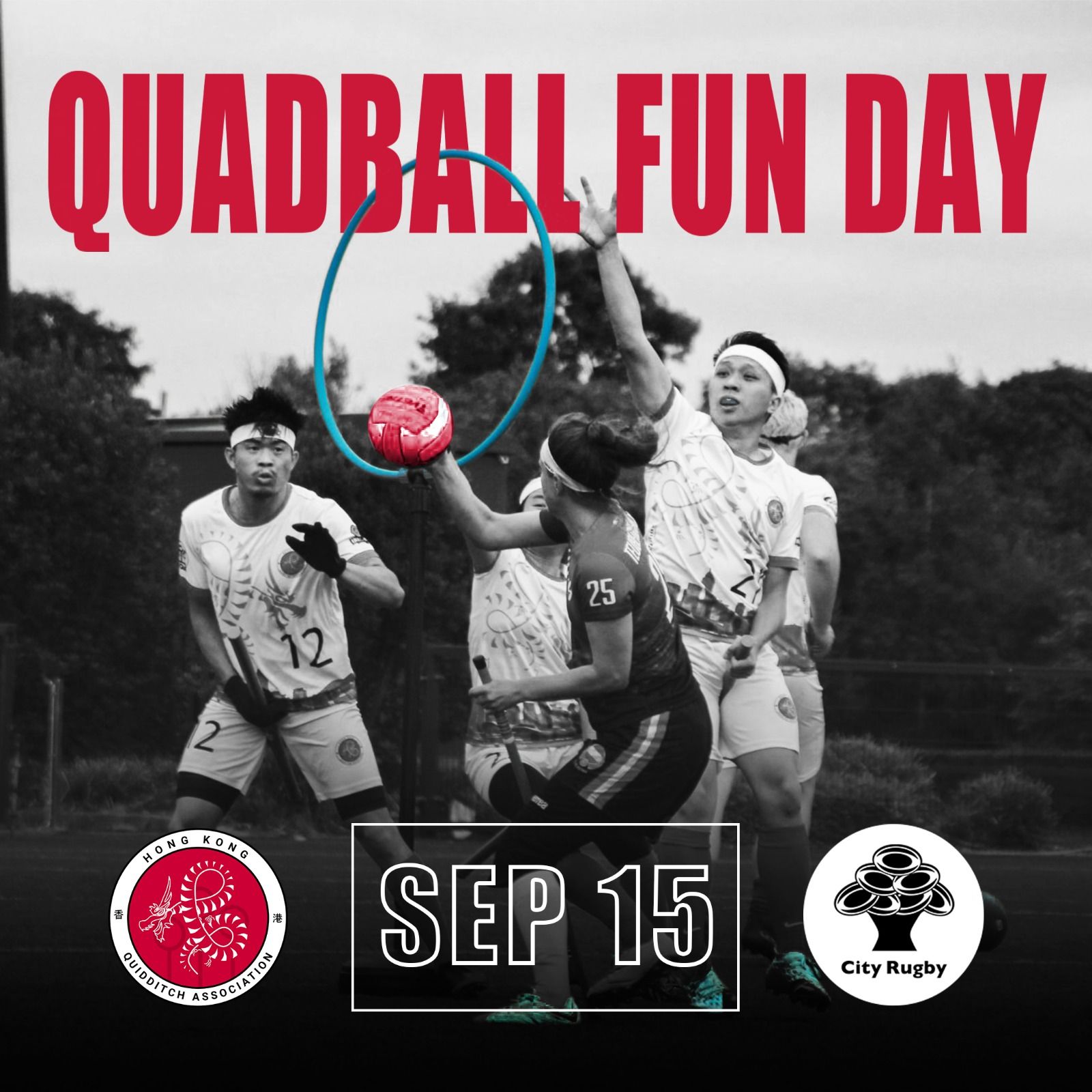 HKQA co-organised Quadball Fun Day with City Rugby Football Club in September 2022
