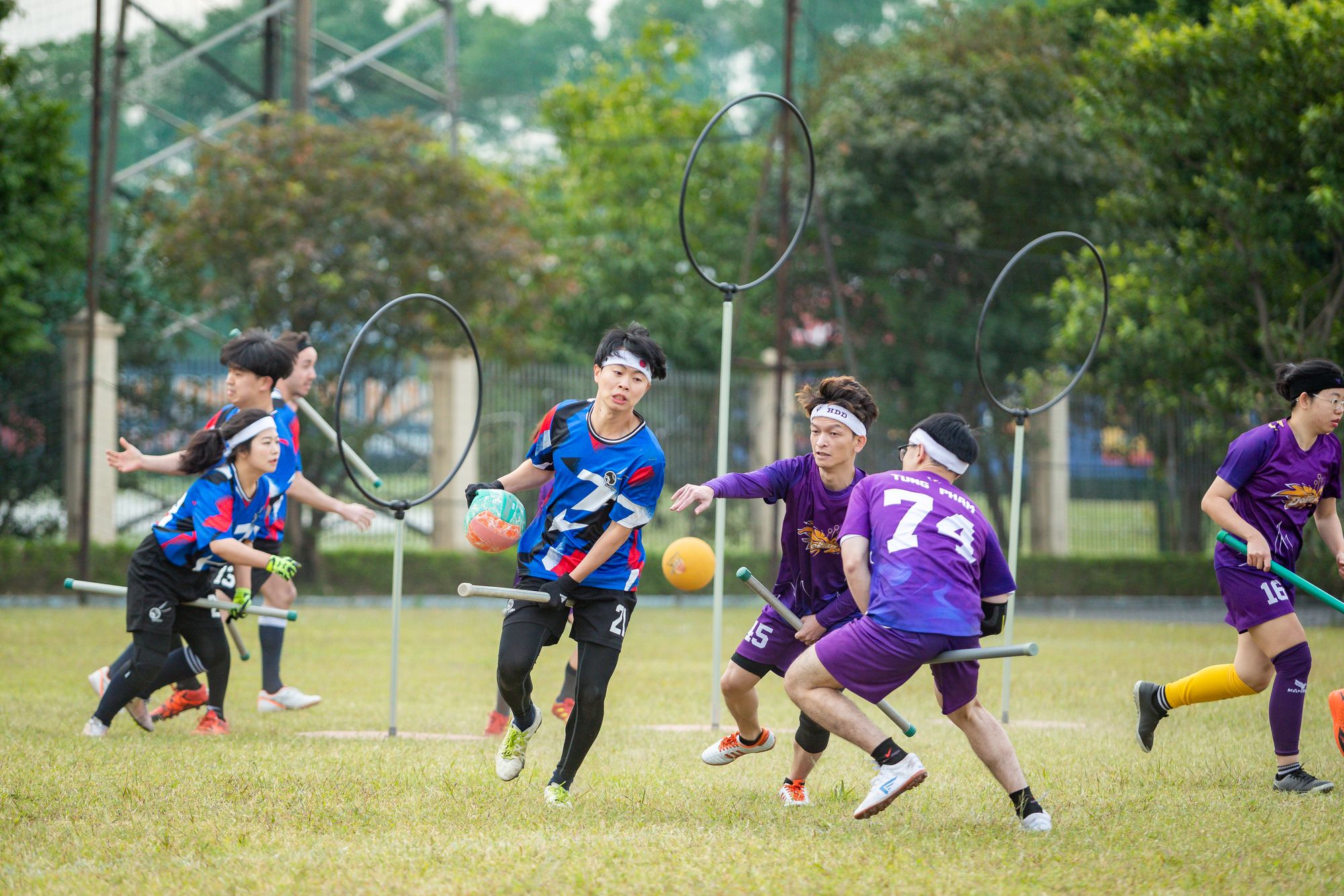HKQA's Chris LAU and Thomas AU attended the Asian-Pacific Quadball Cup 2022 in Hanoi, Vietnam