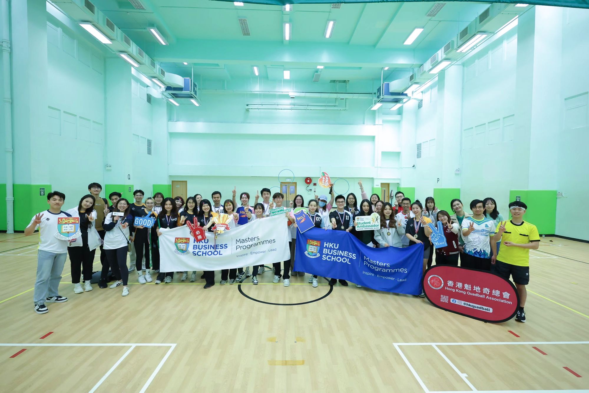 HKQA co-organised Quadball Fun Day with the HKU Business School